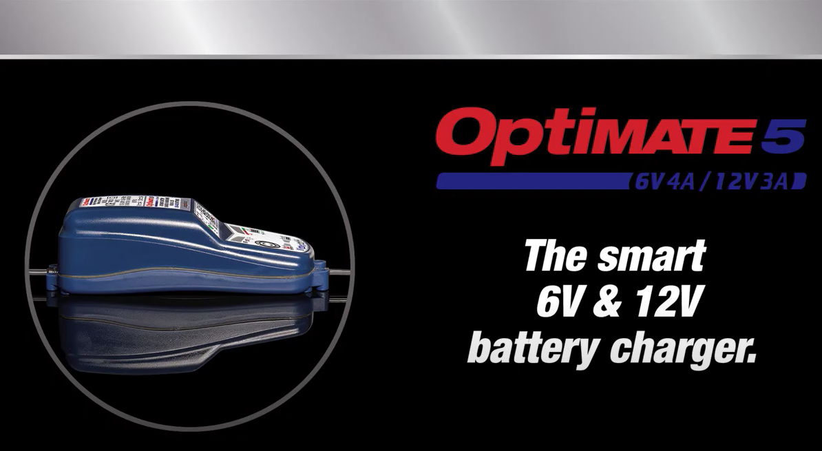 Optimate 5 Select Chargeur de batterie TECMATE TM-320 6V et 12V 3A